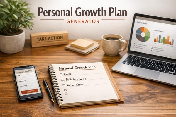 Personal Growth Plan Generator